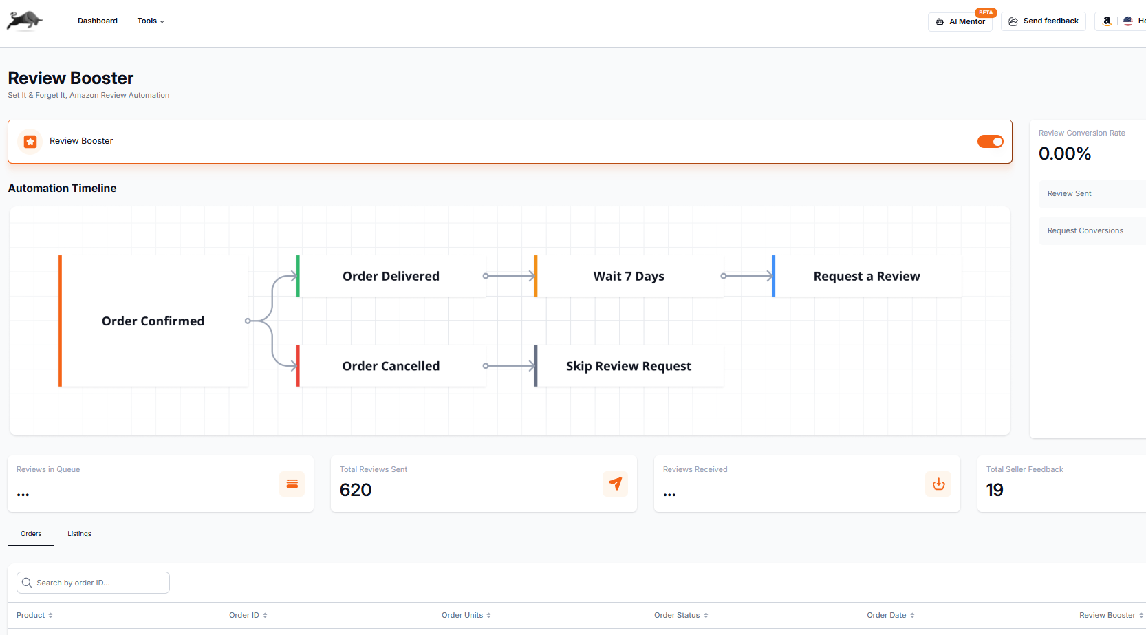 Review Booster — Amazon Review Automation