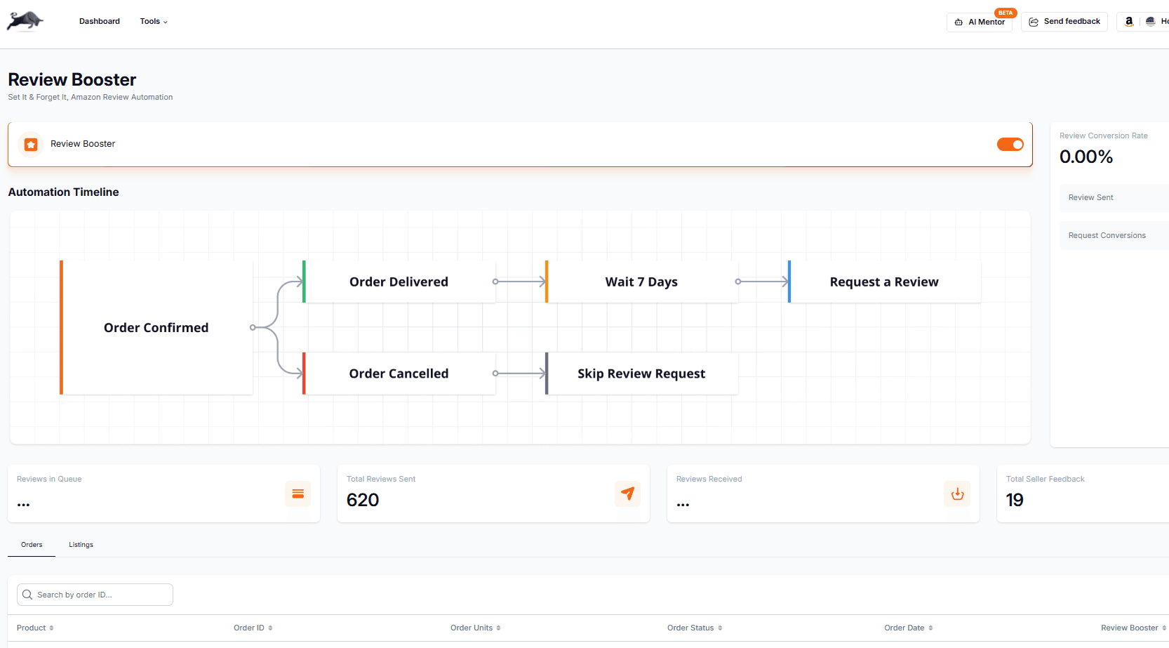 Apex Review Booster switch and its request timeline